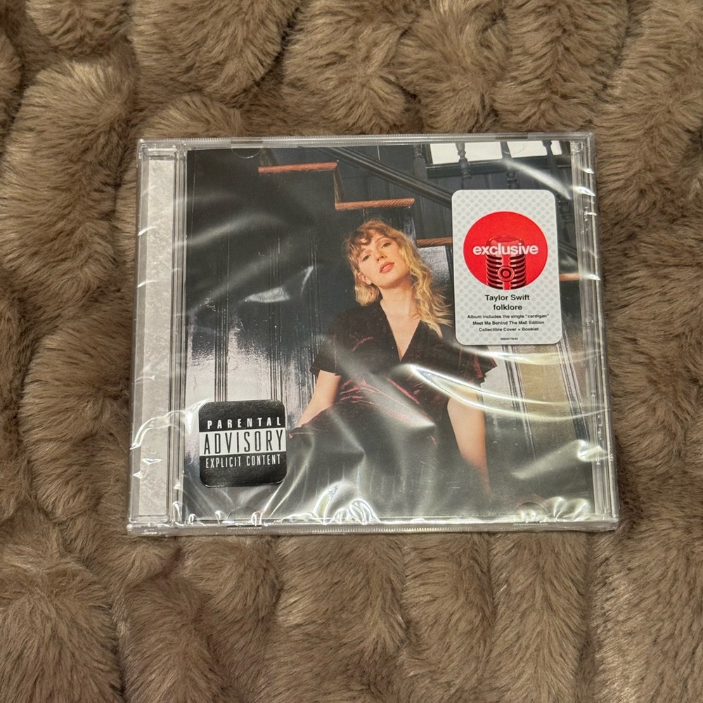 Taylor Swift Folklore CD: Target Exclusive Misprint NWT